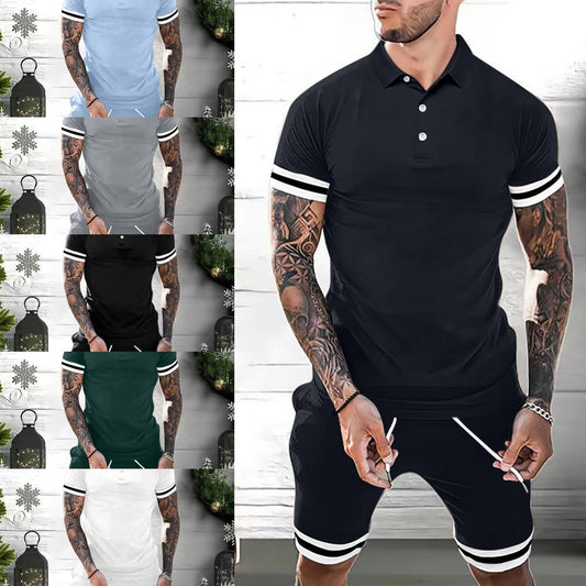 Casual 2pc Short Sets for Men